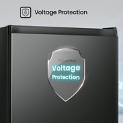 Hisense 1.6 Cu ft Single Door Mini Fridge, Black, Energy Star, WMS017M6XBE New
