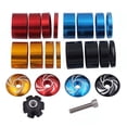 thumbnail image 4 of Juego de espaciadores de auriculares de bicicleta kusrkot 4 Piezas Aleación de Aluminio Oro, 4 of 4