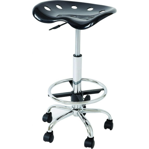 Bieffe Artist Stool - A Perfect Match For The Bieffe Artist Drafting Table - Adjustable Height with Metal Foot Ring