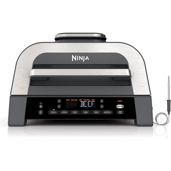 Restored Ninja Foodi DG551 Electric Grill (Refurbished)