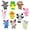 Small Stuffed Animals, variant on 10Pcs Cute Cartoon Small Animals Doll Kids Glove Hand Puppet Plush Finger Toys, 10Pc Plush Finger Puppets For Children, Educational Storytelling Toys, Soft Stuffed Animal Hand