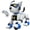 Blue, variant on R27 Robot Dog Toys for Kids, Remote Control Dog Robot, Voice & Touch Control, Sing, Dance, Rechargeable Robo Pet for Boys Girls Ideas
