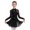 Black, variant on iixpin Girl's Lyrical Dance Dress Ballet Dancewear Figure Ice Skating Leotard Dresses Ballerina Outfits Blue 14