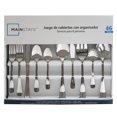 thumbnail image 1 of Juego de Cubiertos Mainstays con Organizador de Madera 45 Piezas, 1 of 3