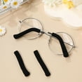 thumbnail image 3 of MRLESS 3 Pairs Glasses Ear Cushions Anti-Slip Comfort Knitted Eyeglass Leg Covers Soft Ear Pads Eyeglass Temple Tips Sleeve For Glasses, 3 of 8