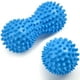 thumbnail image 1 of Juego de 2 pelotas de masaje, pelotas de masaje de fisioterapia, pelota de lacrosse dura y pelota de masaje con púas para liberación miofascial, 1 of 5