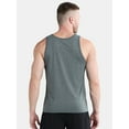 thumbnail image 3 of Athletic Works Men's & Big & Tall Men's Tri-Blend Tank Top, Sizes XS-4XLT, 3 of 5