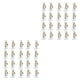 thumbnail image 2 of Eigraketly 20 piezas de clavijas de anclaje de cubierta retráctiles con Clips de mosquetón estacas de tienda accesorios de dosel suministros al Type3 NO3, 2 of 6