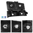 thumbnail image 3 of AKKON - Fits 2003-2006 Silverado 1500HD/ 2500HD/ 3500 Avalanche 1500/ 2500 2007 Classic Smoked Headlight + Bumper + LED Fog Lamp, 3 of 5