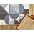 thumbnail image 3 of Tapete Decorativo Greca Multicolor - 200 x 300 cm - Alfombra Grande Saffron Looms, 3 of 7