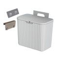 thumbnail image 4 of Seau à Compost Intérieur Montable Compact Portable pour Bureau Armoire Cuisine Gris 7 L, 4 of 8