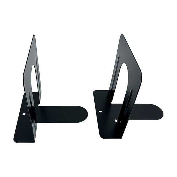 Huron 4.75 Steel Bookends Black Pair HASZ0038
