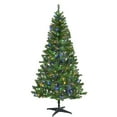 thumbnail image 1 of Celebrations 9070917 7 ft. Slim LED 400 Lights Pine Christmas Tree, 1 of 1