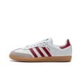 thumbnail image 3 of Zapatillas de skate adidas samba OG de piel suave para hombre y mujer, zapatillas informales planas para deportes al aire libre, color tonal, de Wales Bonn Pony, 3 of 5