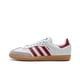 thumbnail image 3 of Zapatillas de skate adidas samba OG de piel suave para hombre y mujer, zapatillas informales planas para deportes al aire libre, color tonal, de Wales Bonn Pony, 3 of 5
