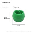 thumbnail image 2 of 20pcs Silicone Bobbin Ring Embroidery Bobbins Embroidery Accessories Thread Stand Sewing Thread Spool Hugger Thread Holders for Spools Household, 2 of 5