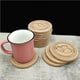 thumbnail image 5 of Bearachild Posavasos de corcho resistente a las manchas con parte inferior de corcho, posavasos de copa absorbente, posavasos decorativo para bebidas, Cocina y Comedor Bearachild HA013165-00, 5 of 6