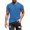 Z#07-Blue, variant on ZCFZJW Mens Summer Short Sleeve T-Shirts Big and Tall Graphic Crewneck Tees Trendy Funny 3D Gradient Tie Dye Print Tops Loose Regular Fit Basic Tshirt Blue XXL