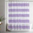 thumbnail image 5 of Shower Curtains for Bathroom-36"x72",Farm Vintage Stripes Waterproof Bath Curtain Grommet Shower Curtain Set with Hooks, 5 of 9