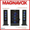 thumbnail image 2 of Magnavox MHT990 2.1 Home Entertainment System with Bluetooth Wireless Technology and Color Changing Lights in Black | AUX Port | Subwoofer with 2 Speakers | Pulsing Lights |, 2 of 7