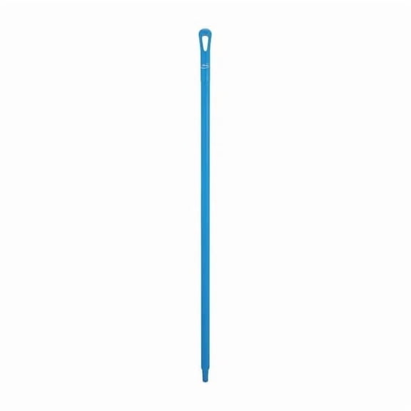 Vikan 51" Color Coded Handle, 1 1/4 in Dia, Blue, Polypropylene 29603