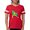 Red, variant on CafePress - Power Rangers Yellow Rang Women's Football T Shirt - Womens Football Shirt
