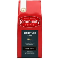 Community Coffee Signature Blend Dark Roast Ground Coffee, 32 Oz, Bag