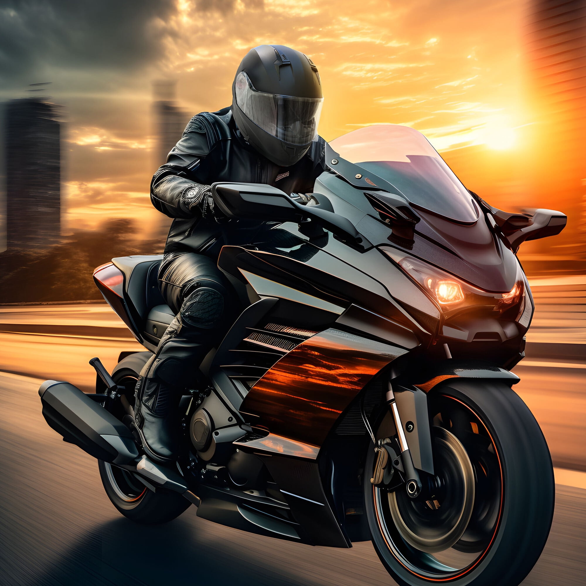 AHR RUN-M3 Modular Flip Up Helmet Full Face Dual Visor DOT Motorcycle Bike S