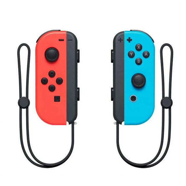 The Joy Cons controller is compatible with Switch/Lite/OLED and can replace Switch Joy Pad. The wireless controller supports vibration/trigger/motion dual control.