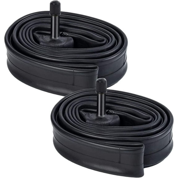 2-PCS 26" Bike Tubes 26x1.75/1.9/1.95/2.0/2.125 AV Schrader Valve (47/57-559) 26" Bicycle Tubes Compatible with 26 x 1.75 26 x 1.9 26 x 1.95 26 x 2.0 26 x 2.10 26 x 2.125 Bike Tire Tubes