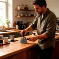 thumbnail image 5 of Espresso Tamping Station 3.15 x 1.61 Inch for Coffee Bar, Portafilter Holder Compatible With Espresso Machine, Steady Tamping Stand for Portafilter, Coffee and Tea Accessories, Grey, 5 of 5