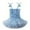 a-Sky Blue366142, variant on VNKIDY Girls Baby Gradient Ruffled Tulle Dress Spaghetti Strap Poms Decor Layered Tutu Dress For Birthday Party Daily Wear Blue 6-9 Months