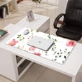 thumbnail image 3 of Red Watercolor Flowers&nbsp;mouse Padswaterproof,rubber+multispandexnon Slip MousepadDesk Pad for Office Home Game 31.5x15.7inches, 3 of 7