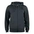 thumbnail image 1 of Clique Mens Basic Active Full Zip Hoodie, 1 of 4