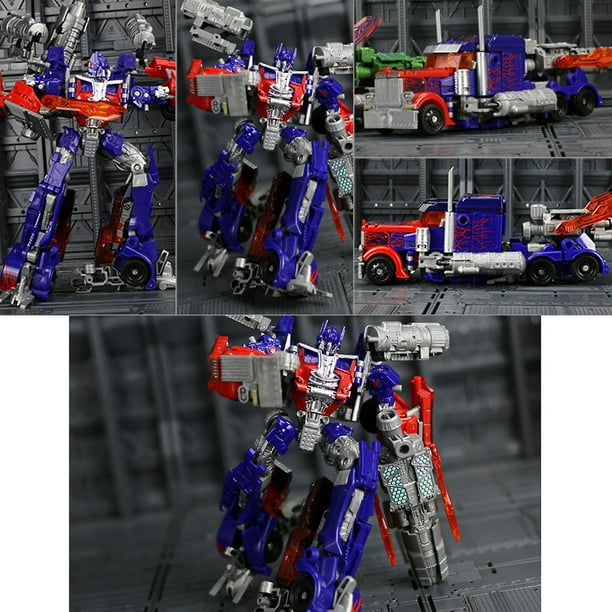Jouet Transformers Optimus Prime - Robot de voiture déformé - Jouet  transformable - Robot de voiture - Figurine d'action transformable (A) :  : Jeux et Jouets