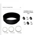 thumbnail image 2 of Advancent Coffee Powder Dosing Ring Aluminum Alloy Smooth Rings Loop Tampering Fixed Refillable Rotatable for Brewing Bowl Spoon Tool Type9 NO9, 2 of 6