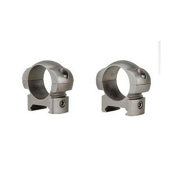 Weaver 1" Med Grand Slam Dovetail 49321 Scope Rings Steel Silver