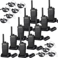 thumbnail image 1 of Walkie Talkie Retevis RB26, radio bidireccional de largo alcance, 30 canales, 10 unidades, 1 of 9