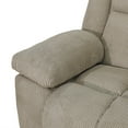 thumbnail image 5 of Aukfa 3-Piece Recliner Sofa Set - 43" Oversized Recliner Overstuffed Armchair for Living Room, Corduroy, Beige, 5 of 14