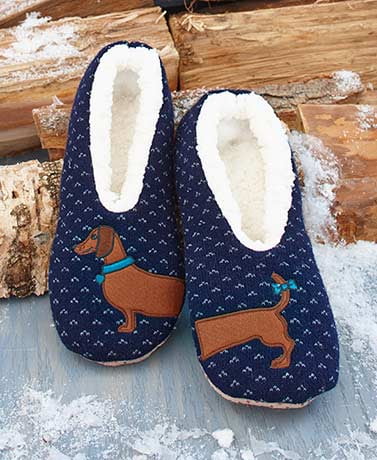 dachshund slippers