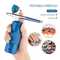 thumbnail image 4 of Oxygen Injector Mini Air Compressor Kit Air-Brush Paint Spray Gun Airbrush For Nail Art Tattoo Craft Cake Nano Fog Mist Sprayer, 4 of 4