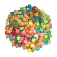 thumbnail image 2 of AuroraX Glow in the Dark Pebbles Fluorescent Garden Stones Bulk 500 Pcs Outdoor Use Fish Tank Safe Mini Size Luminous Aquarium Decor, 2 of 6