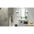 thumbnail image 4 of Gatco 5614MX Mode 24" Double Towel Bar, Matte Black, 4 of 4