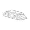 Genuine OE Acura Tail Lamp Assembly - 06350-S6M-305