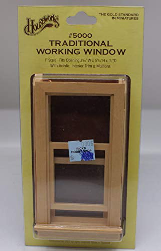 Houseworks 1" Scale Dollhouse Miniature Standard Working Window 36 Unit Box 