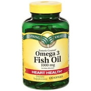 Spring Valley: Omega 3 Fish Oil Dietary Supplement, 120 ct