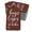 Brown, variant on Inkdotpot Gold Foil Paper Hang Tags Hugs And Kisses From The New Wedding Favor Tags 50 Pieces