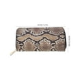 thumbnail image 2 of LITINKIMI Multi Color Snakeskin Pattern Wallet for Women's PU Mobile Phone and Cards Storage Bag  Large Capacity, 2 of 6