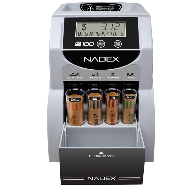 Clasificador y contador digital de monedas Nadex S180
