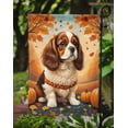 thumbnail image 3 of Cavalier Spaniel Fall Garden Flag, 3 of 5